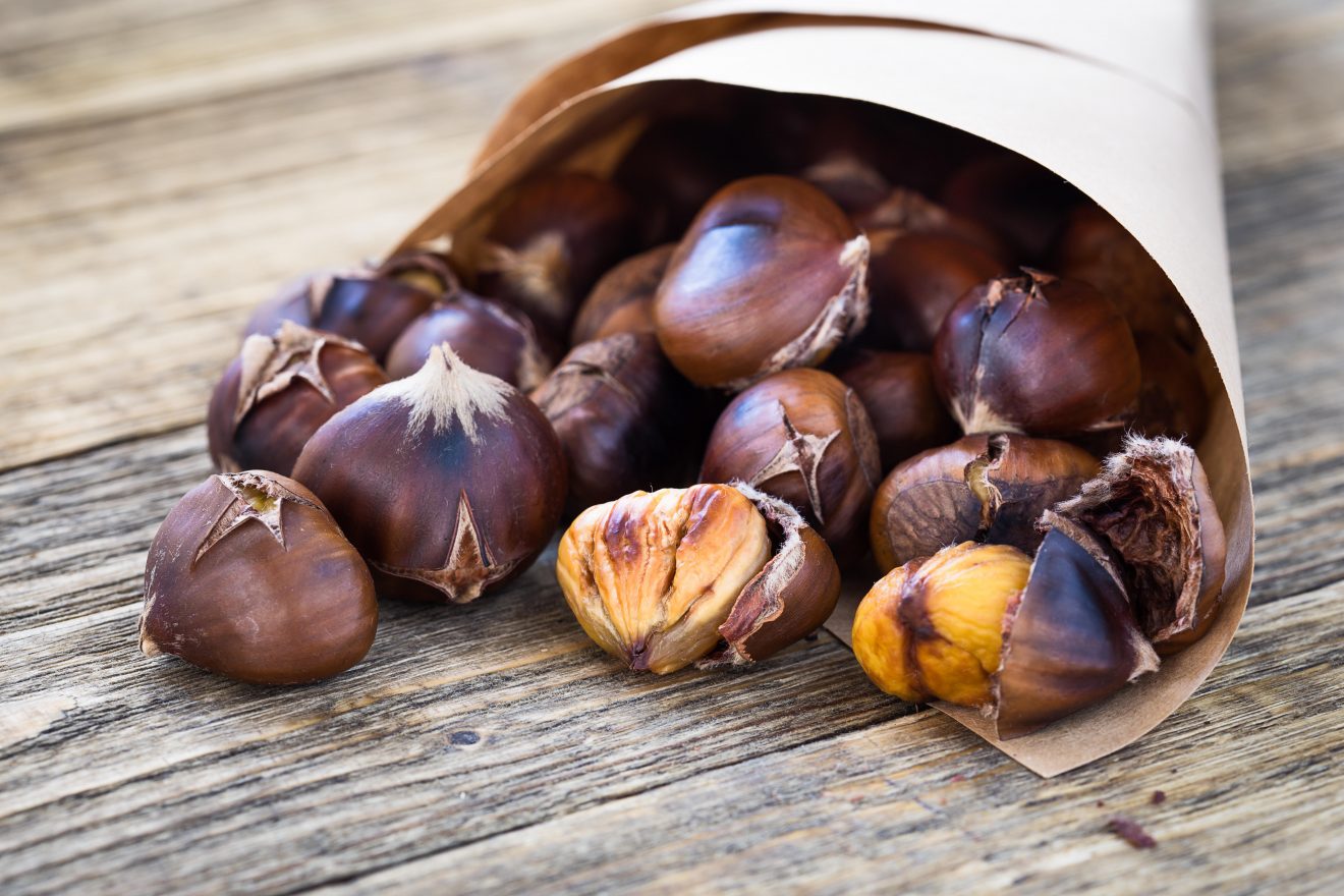 castagne arrostite in friggitrice ad aria senza ammollo