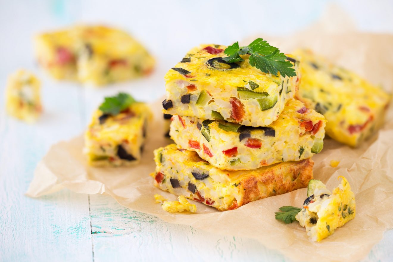 frittata con verdure