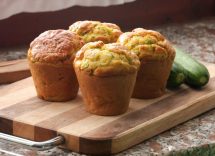 muffin salati zucchine e prosciutto cotto