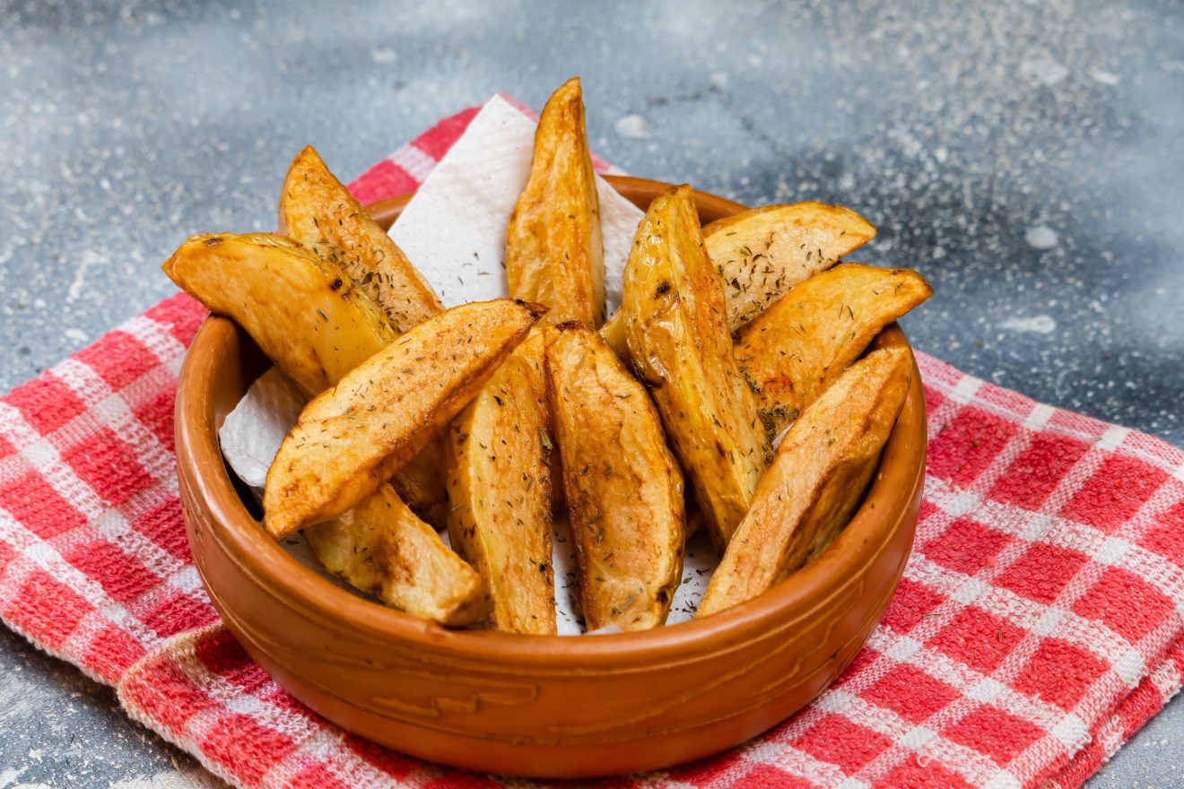 patate al forno croccanti come fritte