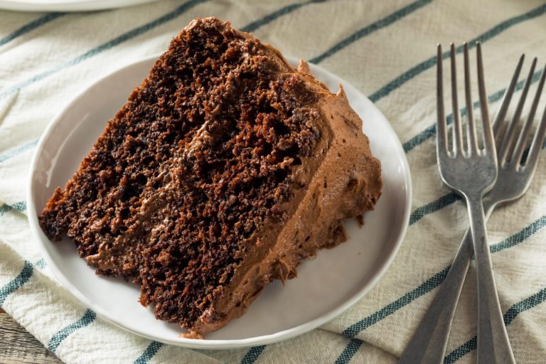 torta all'acqua al cacao