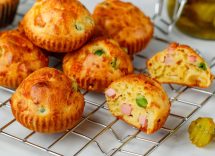 muffin prosciutto e piselli