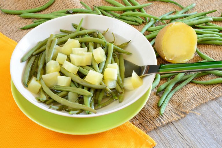 patate e fagiolini al pesto bimby