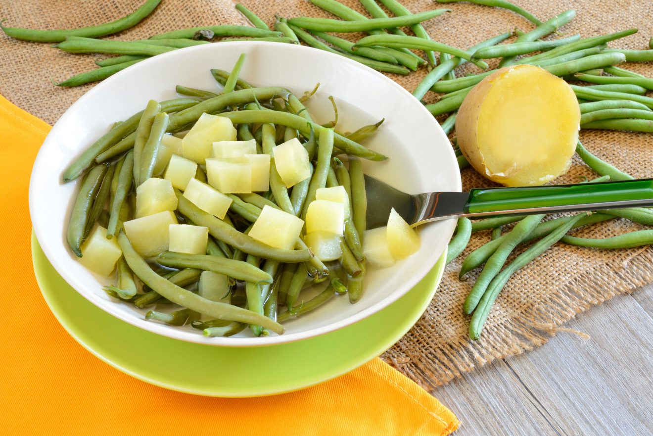 patate e fagiolini al pesto bimby