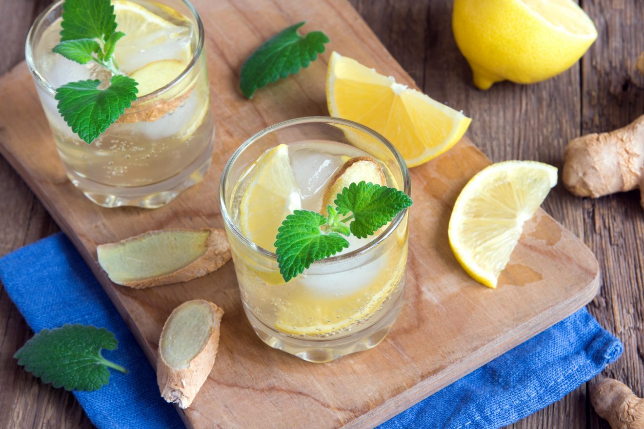 acqua detox zenzero limone menta