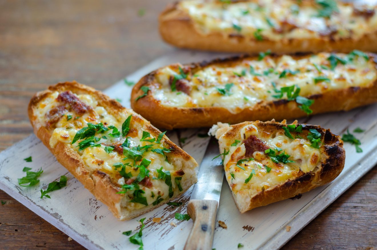 baguette ripiena salsiccia stracchino forno