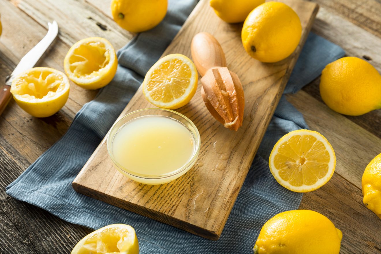 conservare succo limone