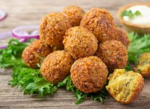 Polpette fave secche cotte forno