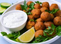 salsa falafel allo yogurt ricetta bimby