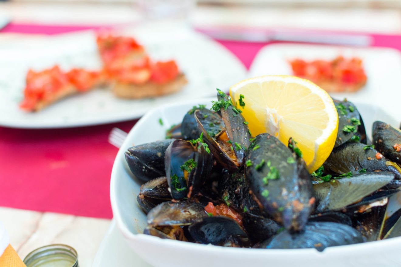 cacio pepe cozze e limone ricetta