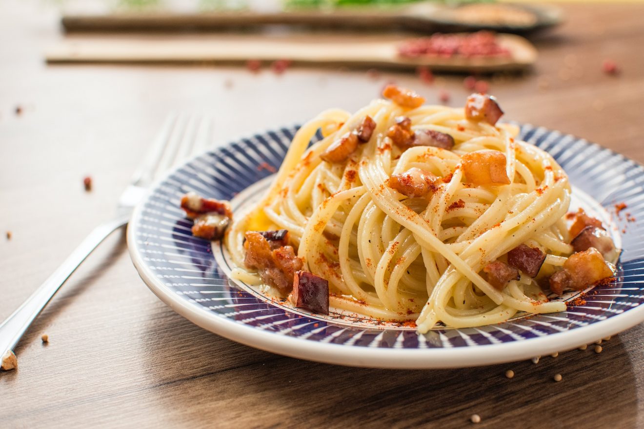 carbonara vegana senza panna senza uova ricetta