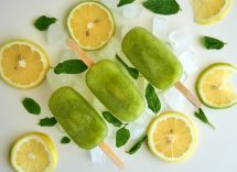 ghiaccioli limone fatti casa senza zucchero