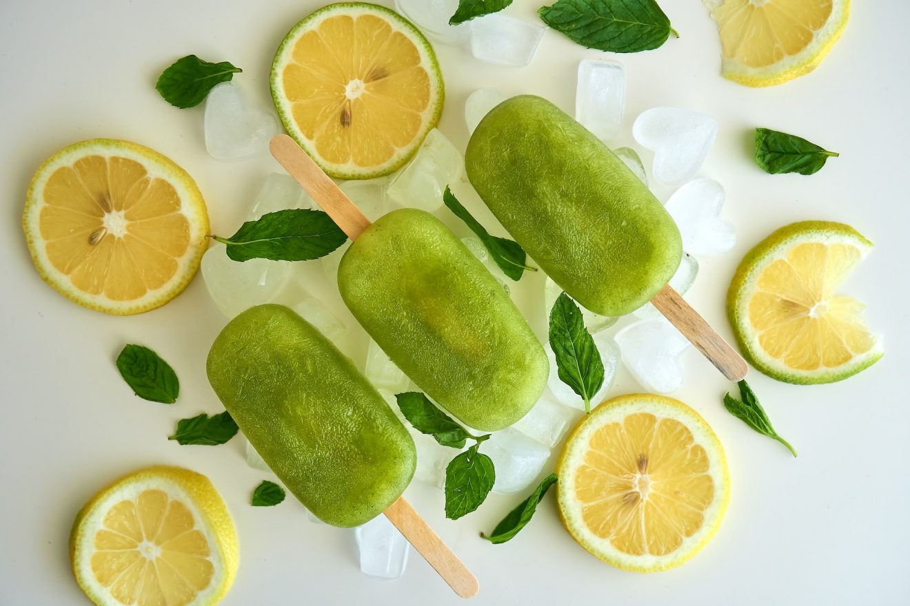 ghiaccioli limone fatti casa senza zucchero