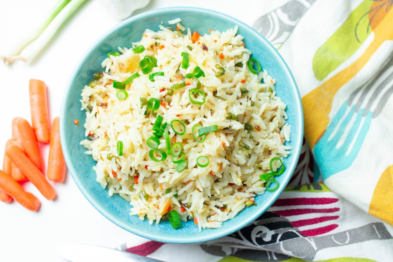 insalata di riso basmati tonno verdure