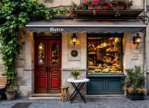 Giorgia nel suo bistrot a Galatina, cucina gourmet