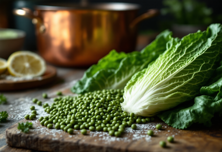 Piatto di lenticchie e verza, ricetta invernale sana
