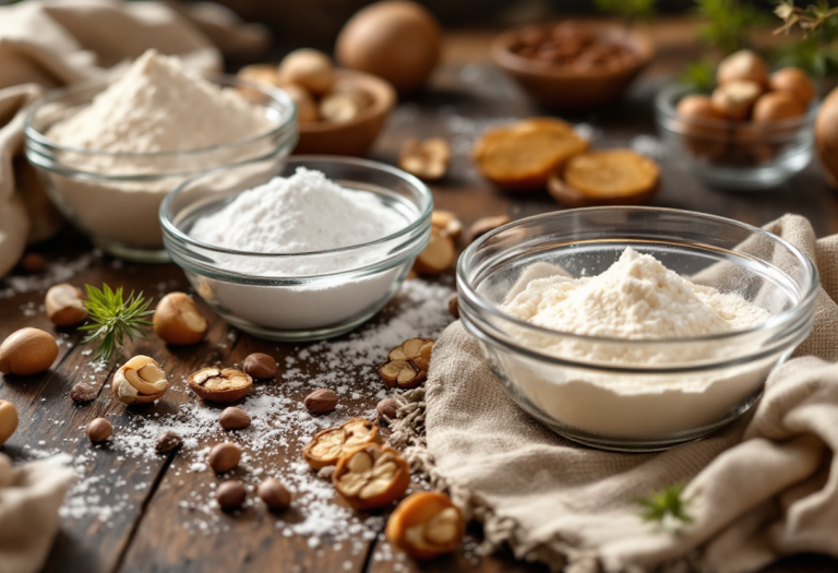 Bignè craquelin farciti con crema alla nocciola e salsa ai lamponi