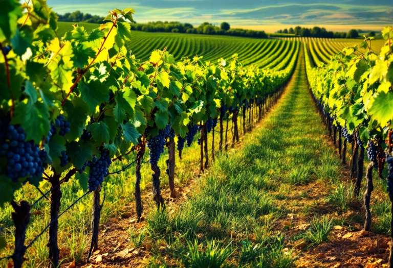 Immagine che rappresenta la difesa del vino italiano dai dazi