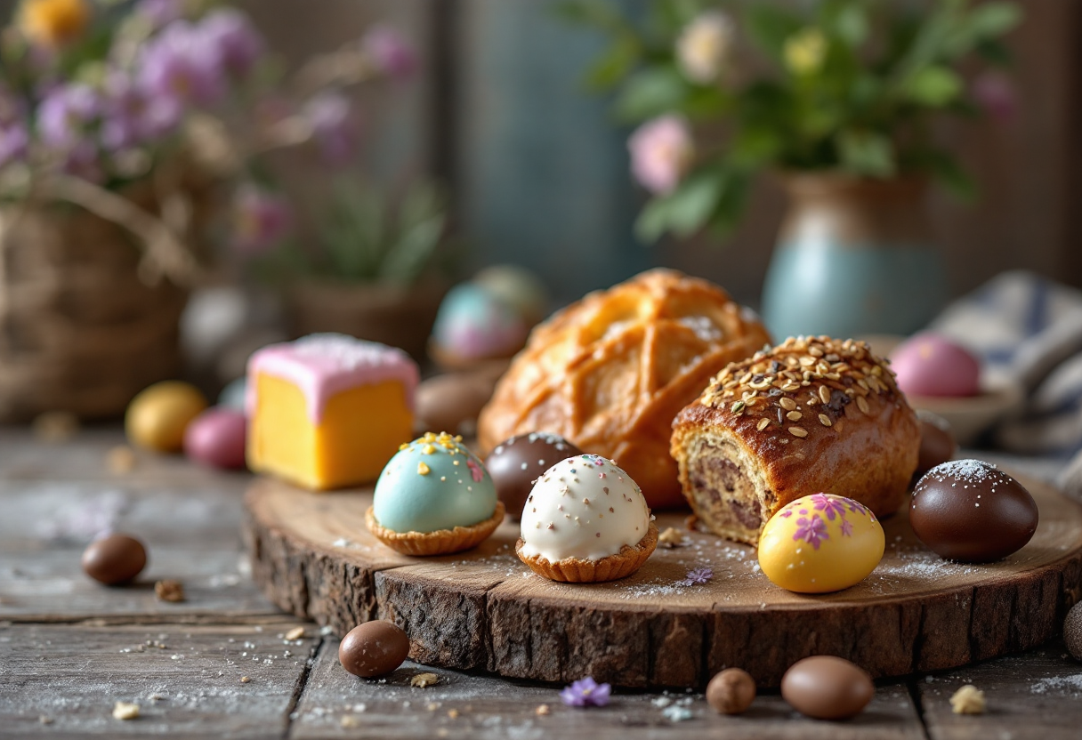 Dolci pasquali tradizionali e innovativi in cucina
