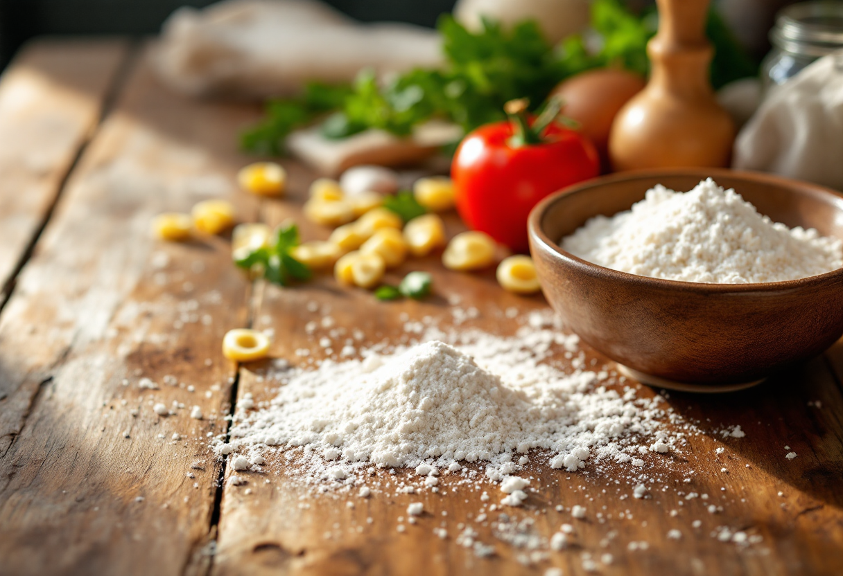 Orecchiette fresche tipiche della cucina pugliese