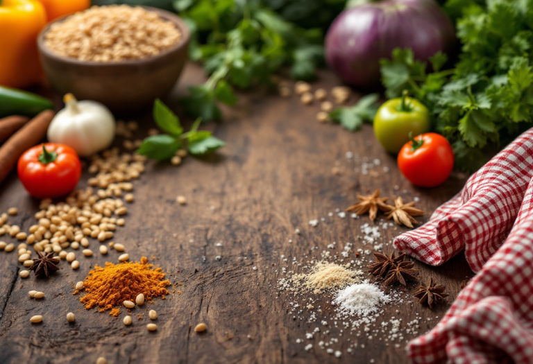 Orzotto con verdure fresche e formaggio