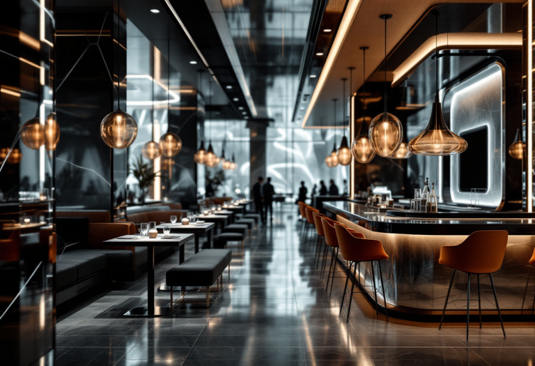 Immagine del ristorante innovativo di Elon Musk