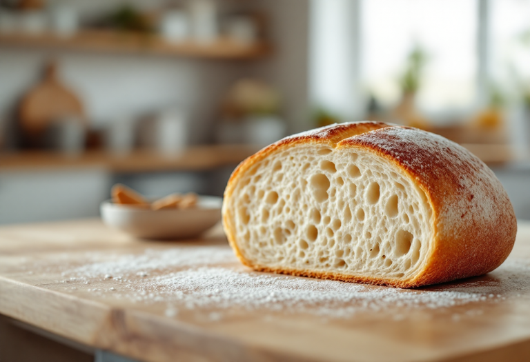 Fetta di shokupan, il pane giapponese soffice e gustoso