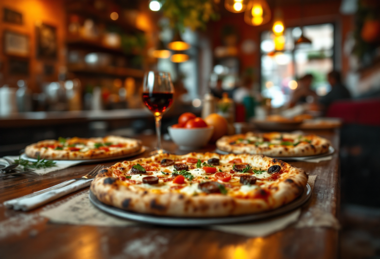 Pizza gourmet di Strazzaria a Venezia