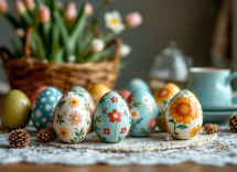 Uova di Pasqua colorate e creative per il 2025
