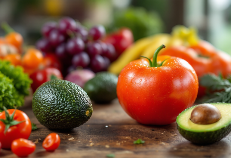 Varietà di alimenti salutari da includere nella dieta
