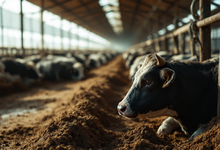Uso crescente di antibiotici negli allevamenti in Italia