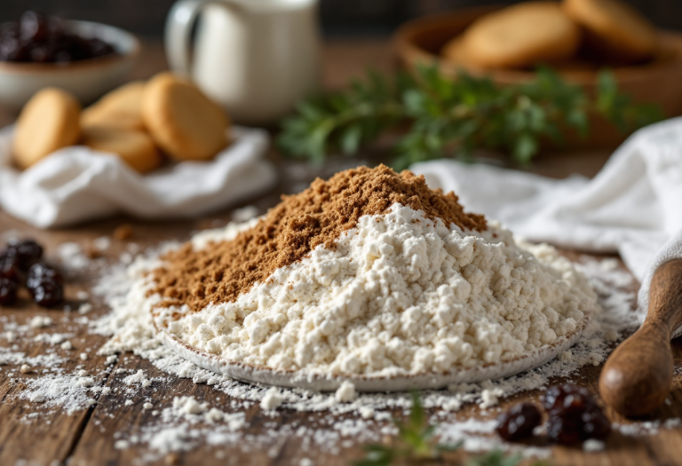 Biscotti Garibaldi su un piatto elegante
