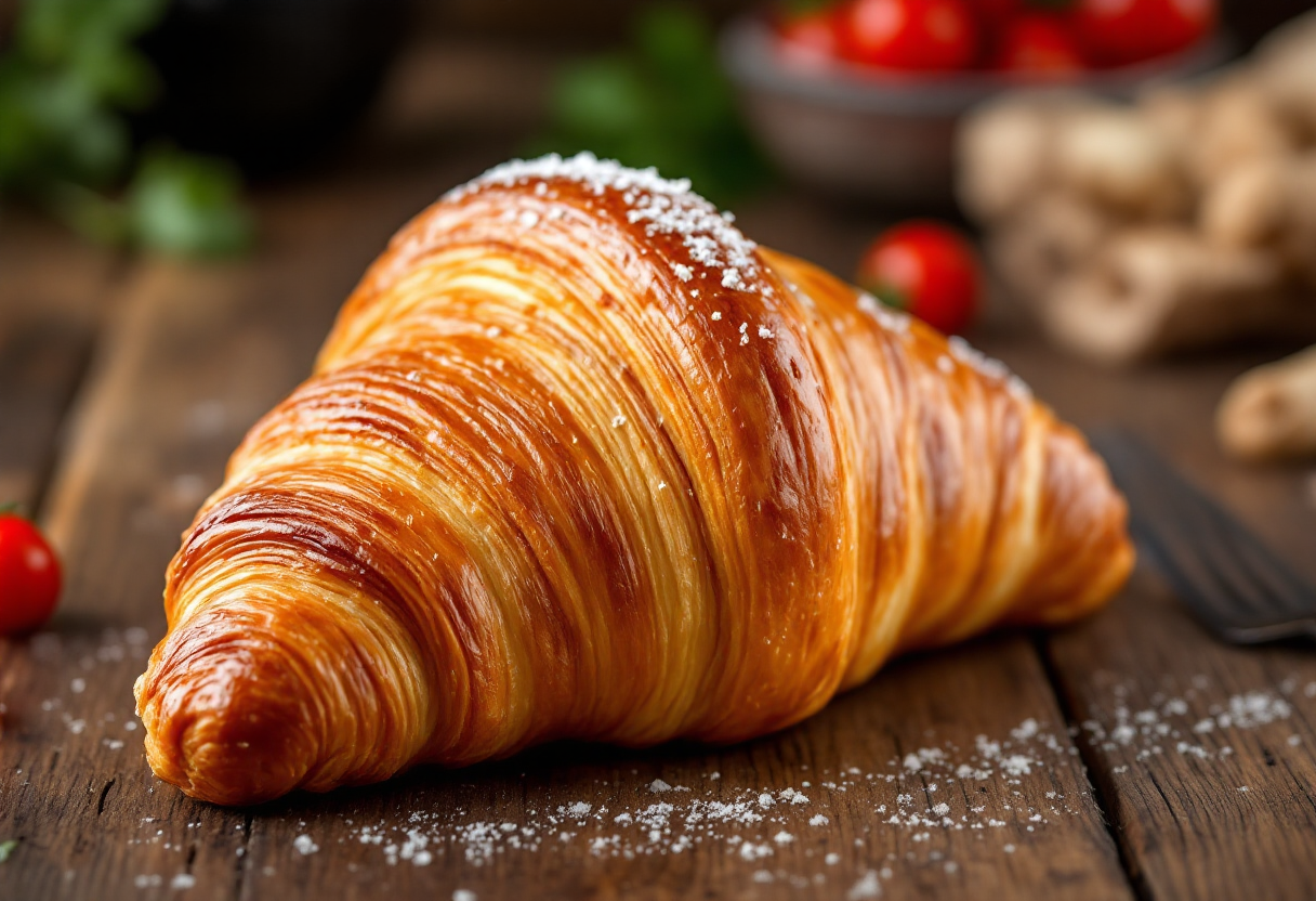 Croissant gianduiotto innovativo di Maicol Vitellozzi