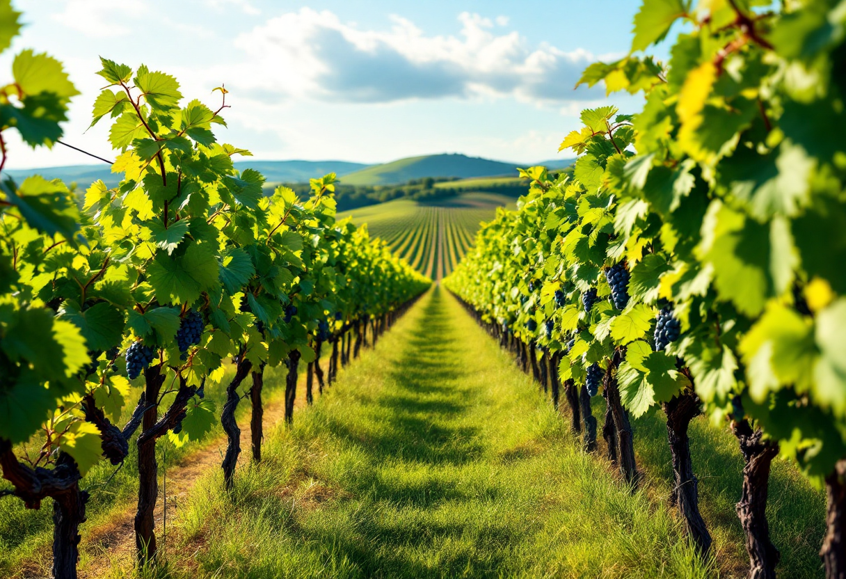 Immagine che rappresenta vino italiano e whisky americano