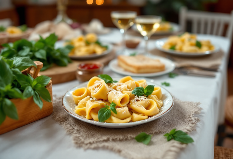 Immagine del Salotto Culinario con piatti inclusivi