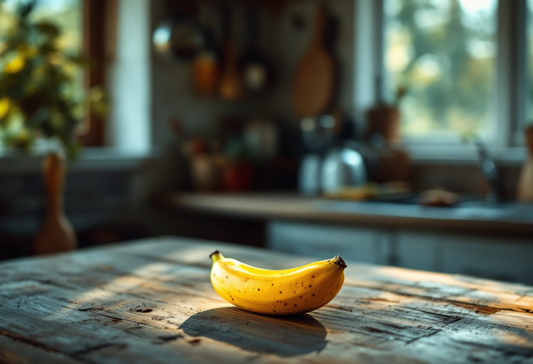 Immagine che illustra la banana come unità di misura