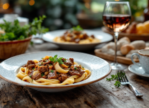 Piatto di genovese, un classico della cucina napoletana