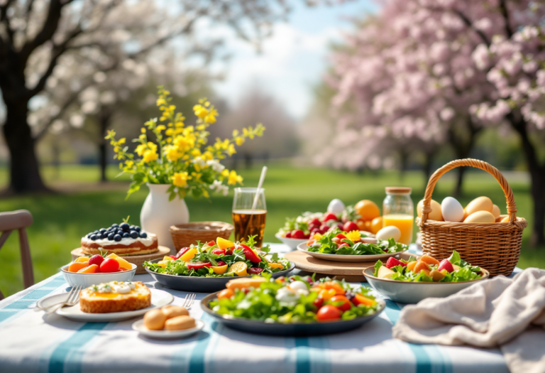 Preparazione per Pasquetta 2025 con ricette e meteo