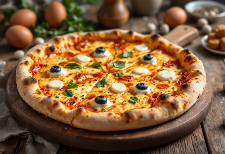 Pizza di pecorino di Pasqua tipica delle Marche