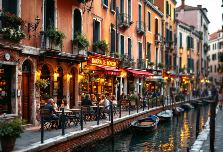 Ristoratori di Venezia in protesta contro i bacaro tour