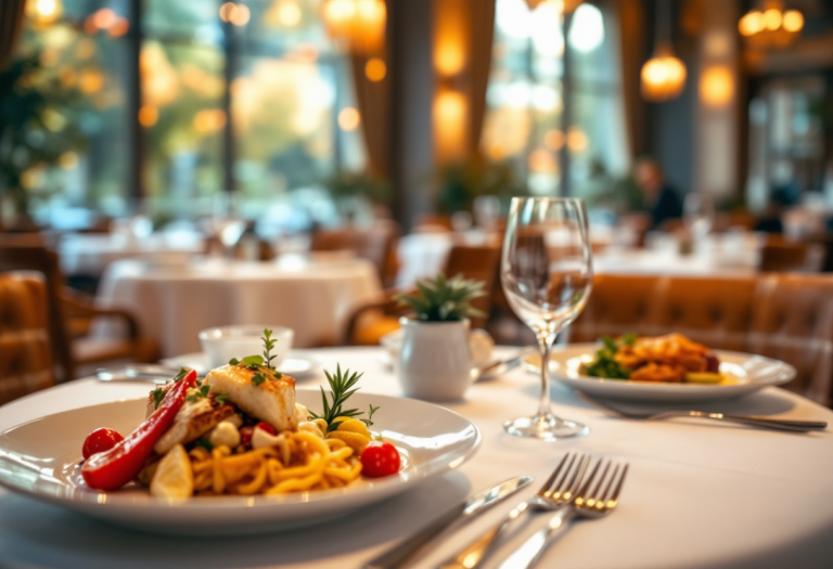 Immagine di un tester di ristorante stellato a Roma