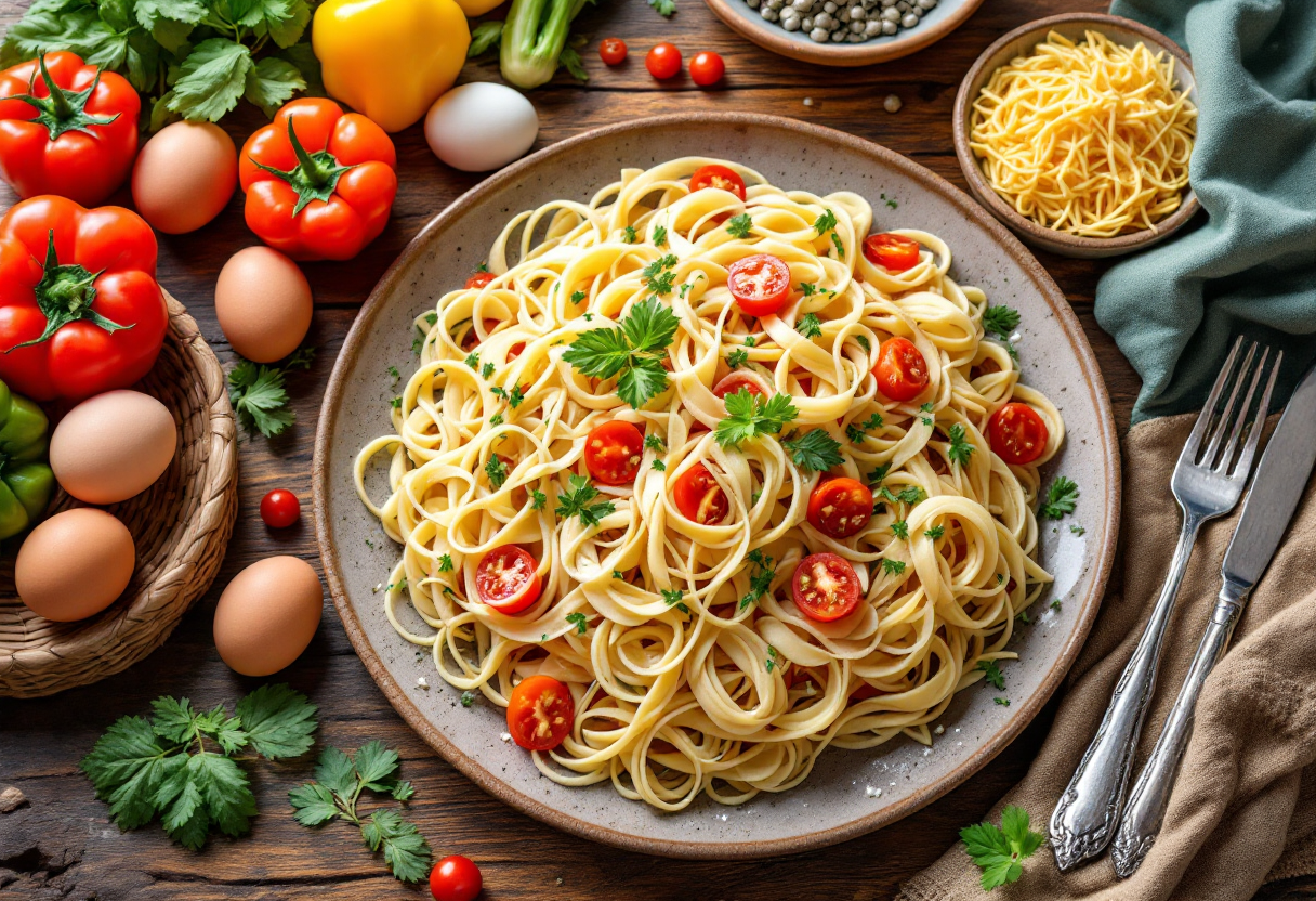Timballo di scrippelle, piatto tipico abruzzese per Pasqua