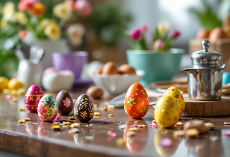 Uova di Pasqua creative e tradizionali del 2025