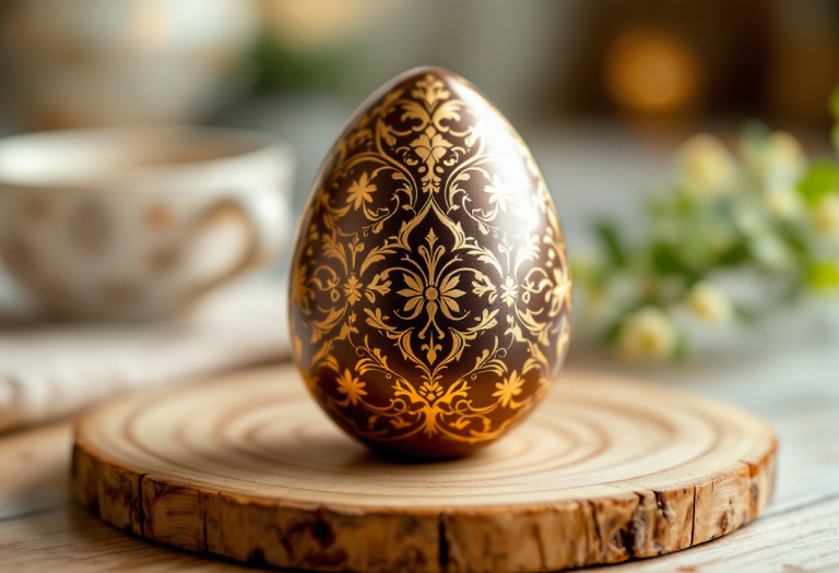 Uovo di Pasqua di lusso firmato Louis Vuitton