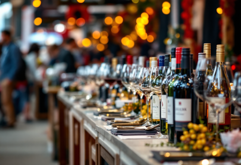Immagine di Vinitaly 2025 con vini e innovazioni