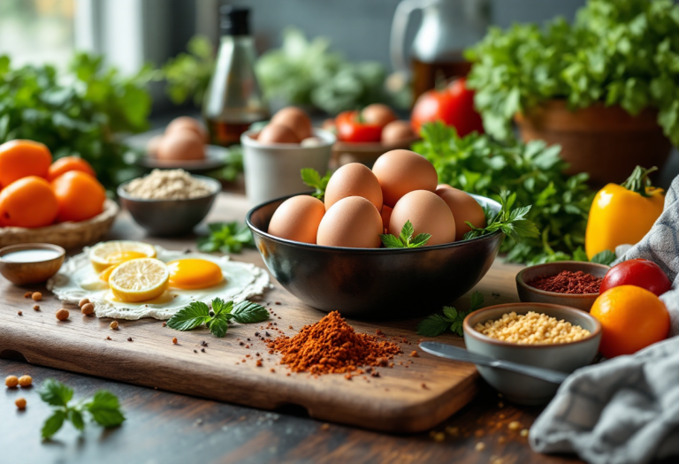 Immagine di colazione proteica con ricette salutari