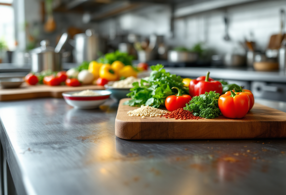 Joe Bastianich presenta il programma Foodish con piatti tradizionali