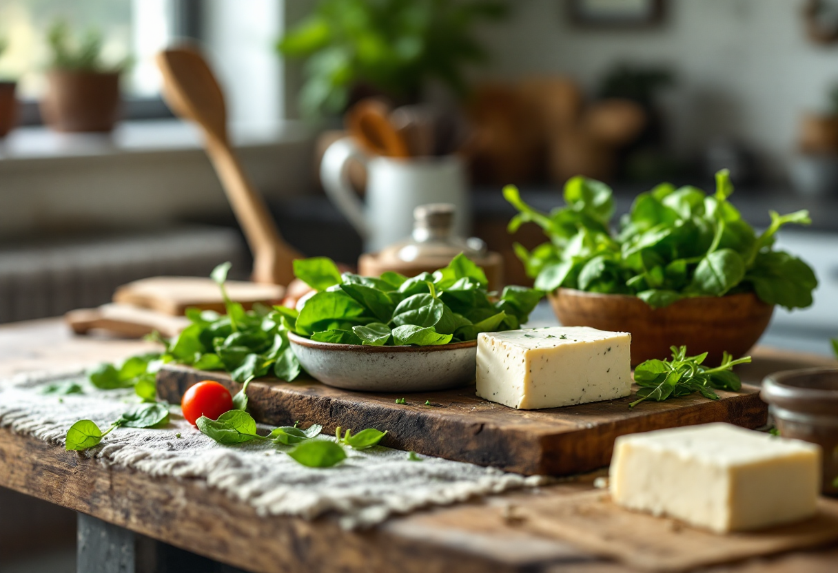 Frittate di spinaci e feta preparate con il Bimby
