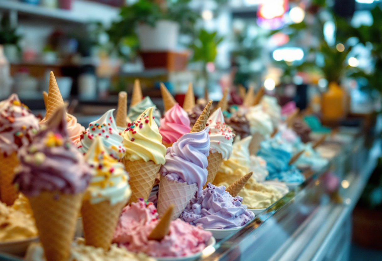 Gelato artigianale di Dassie a Treviso, cremoso e delizioso