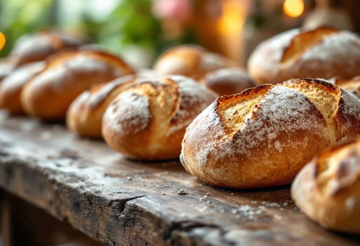 Immagine di diverse ricette di pane per la Giornata Mondiale